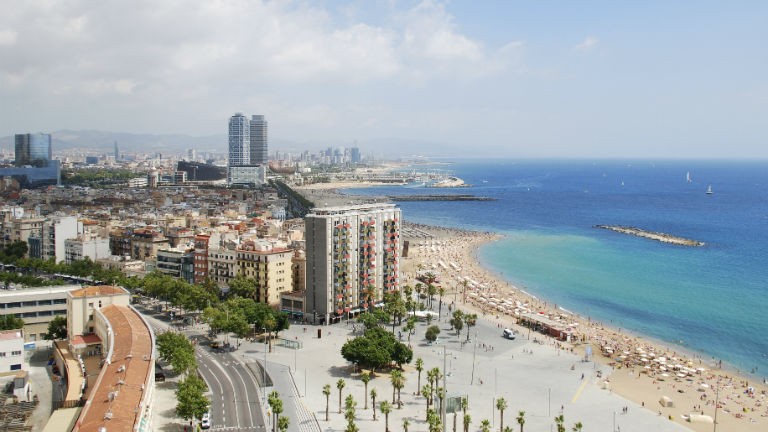 Fem bra hoteller i Barcelona