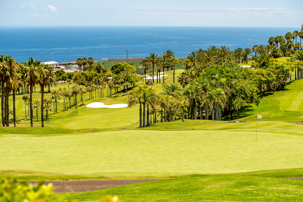 En av Gran Canarias mange golfbaner