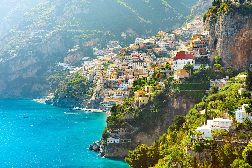 Positano er kanskje den aller vakreste av byene på Amalfikysten.