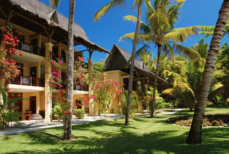 På Mauritius er det vanlig at rommene ligger i 2 eller 3 etasjer 